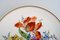 Piatto antico in porcellana dipinta a mano con motivi floreali di Meissen, Immagine 3