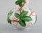 Vaso doppio a forma di zucca in porcellana dipinta a mano di Herend, anni '80, Immagine 4