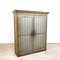Industrial Painted Wooden Factory Cupboard 19