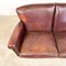 Vintage 2-Sitzer Sofa aus Schafsleder von Muylaert 7