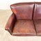 Vintage Sheep Leather 2-Seater Sofa from Muylaert 7