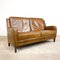 Vintage 2-Sitzer Sofa aus Schafsleder 1