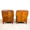 Vintage Cognac Colored Sheep Leather Armchairs, Set of 2, Image 5