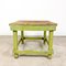 Industrial Painted Wooden Factory Side Table, Image 7