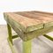 Industrial Painted Wooden Factory Side Table 3