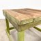 Mesa auxiliar industrial de madera pintada, Imagen 3