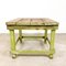 Industrial Painted Wooden Factory Side Table, Image 9