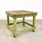 Industrial Painted Wooden Factory Side Table 1