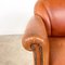 Vintage Art Deco Sheep Leather Armchair, Image 8