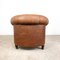 Club chair vintage in pelle di pecora, Immagine 3