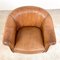 Vintage Sheep Leather Tub Club Chair, Image 6