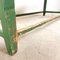 Vintage Industrial Painted Wooden Drapers Table 15