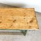 Vintage Industrial Painted Wooden Drapers Table 10