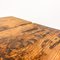 Mesa auxiliar industrial vintage de madera pintada, Imagen 6