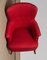 Fuchsia Lounge Chair by Carl Malmsten for OH Sjogren, Sweden, 1940s 14