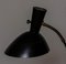 Stehlampe aus schwarzem Metall & Messing von Hans Bergström für Ateljé Lyktan, Sweden, 1950er 11