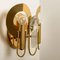 Brass and Glass Wall Sconces by Gaetano Sciolari, 1970s, Set of 2, Image 17