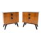 Nightstands by Jindřich Halabala for Úp Závody, 1950s, Set of 2, Image 1