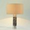 Brutalist Aluminum Table Lamp by Willy Luyckx for Aloclair, 1960s, Set of 2 3