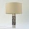 Brutalist Aluminum Table Lamp by Willy Luyckx for Aloclair, 1960s, Set of 2 4