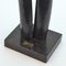 Bronze Sculpture of Elongated Male and Female on Marble Plinth 10