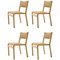 Canvas Strap Dining Chairs by Peter Hvidt, Set of 4 1