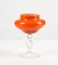 Orange Murano Glass Vase, 1950s, Image 4