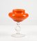 Orange Murano Glass Vase, 1950s 1