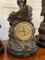 Juego de reloj francés antiguo antiguo, siglo XIX. Juego de 3, Imagen 7
