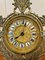 19th Century Ornate Brass Desk Clock, Image 6