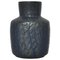 Large Blue Stoneware Vase by Eva Stæhr Nielsen for Saxbo, 1960s 1