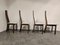 Vintage Wooden Dining Chairs, 1970s, Set of 4, Image 4
