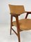 Dänischer Teak & Leder Schreibtischstuhl von Erik Kirkegaard, 1960er 12