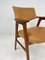 Danish Teak and Leather Desk Chair by Erik Kirkegaard, 1960s, Image 12