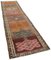 Vintage Brown Runner Rug 2