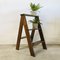 Vintage Wooden Plant Stand, Image 1