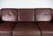 3-Seat Sofa with Red Brown Leather from Stouby Furniture, 1960s, Image 7