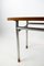 Coffee Table in Teak with Metal Legs by Hans J. Wegner, 1960s 4