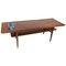 Coffee Table in Teak with Blue Tiles, 1960s, Image 1