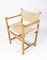 Model J102 Folding Chairs by Ditte & Adrian Heath for FDB, Set of 6 3