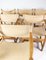 Model J102 Folding Chairs by Ditte & Adrian Heath for FDB, Set of 6 2