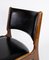 Teak and with Black Leather Chairs by Erik Buch, 1960s, Set of 2 4