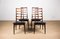 Danish Brazilian Rosewood Liz Chairs by Niels Koefoed for Koefoeds Møbelfabrik, 1960s, Set of 4 15