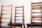 Danish Brazilian Rosewood Liz Chairs by Niels Koefoed for Koefoeds Møbelfabrik, 1960s, Set of 4, Image 13