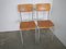 Chaises de Bureau, Italie, 1970s, Set de 2 1