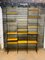 Mid-Century Danish-Style Teak, Iron & Brass Bookshelf 1