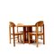 Vintage Danish Pine Dining Table & Chairs Set by Rainer Daumiller, 1970s, Set of 5 6