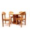 Vintage Danish Pine Dining Table & Chairs Set by Rainer Daumiller, 1970s, Set of 5 8