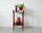 Slim Mid-Century Console Table with 2 Shelves 4