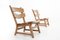 Brutalist Oak Fireside Chairs from AWA Meubelfabriek, 1960s, Set of 2, Image 9